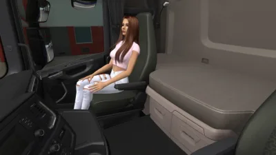 ETS2 - Kız Yolcu (1.61) - modu