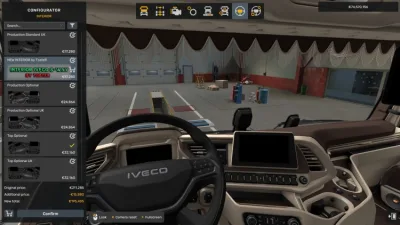 ETS2 - Iveco S-Way İtalya İç Mekan (1.61) - modu