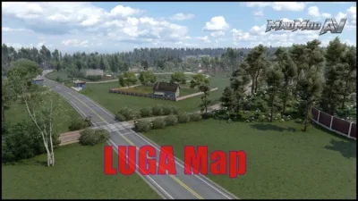 ETS2 - Luga Haritası (1.61) - modu