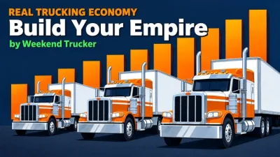ATS - Real Trucking Economy - İmparatorluğunu Kur (1.61) - modu