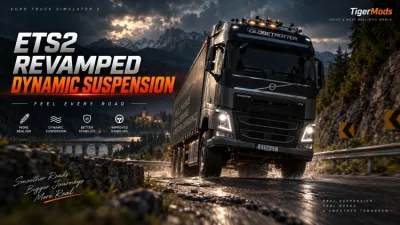 ETS2 - Yenilenmiş Dinamik Süspansiyon (1.62) - modu