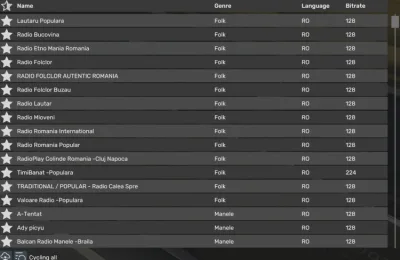 ETS2 - Romanya Radyo İstasyonları Paketi - 218 Canlı Yayın (1.61) - modu