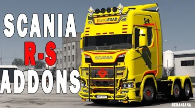 ETS2 - Scania R-S Eklenti Paketi (1.61) - modu