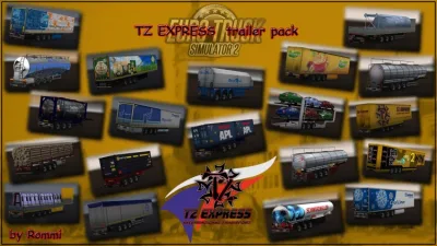 ETS2 - TZ Express Dorses Paketi (1.61) - modu