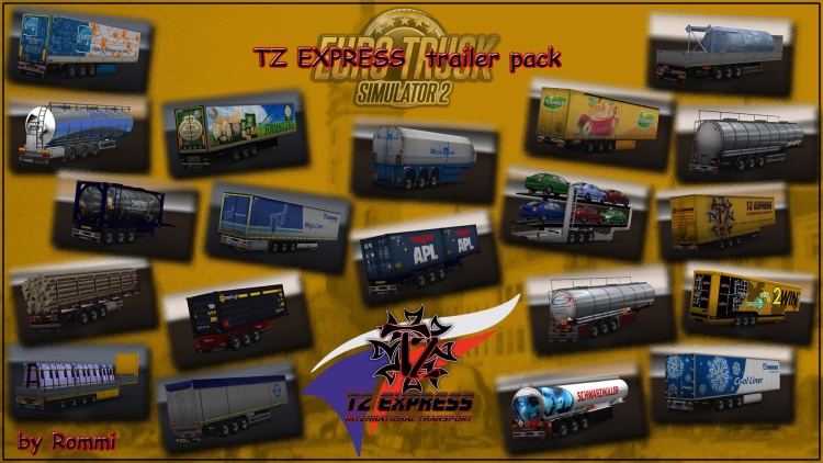 ETS2 - TZ Express Dorses Paketi (1.61) - modu