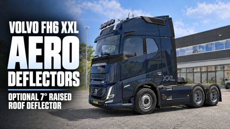 ETS2 - Volvo FH6 XXL Kabin Hava Yönlendirici (1.61) kapak görseli ETS2 - Volvo FH6 XXL Kabin Hava Yönlendirici (1.61)