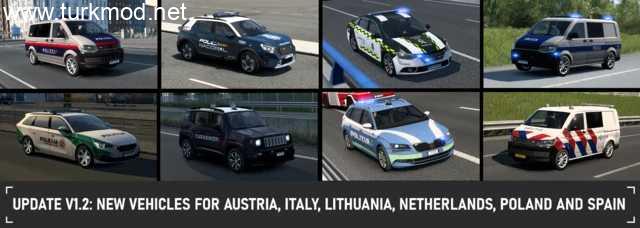 ETS2 – Emergency Vehicles V1.2 ETS2 – Emergency Vehicles V1.2