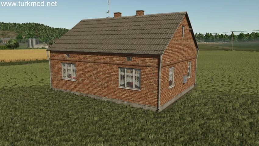 FS25 - Small Red Brick House V1.0