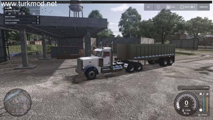 FS25 - Trailking TriBrook End Dump V1.0 FS25 - Trailking TriBrook End Dump V1.0