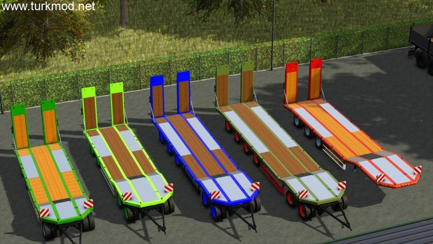 FS25 - Fliegl Lowloader Pack V1.0