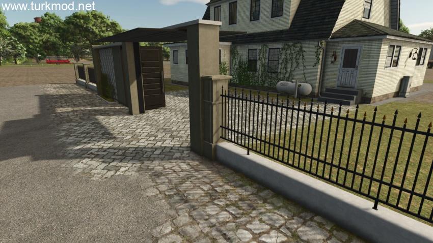 FS25 - Modern Wall Set V1.0