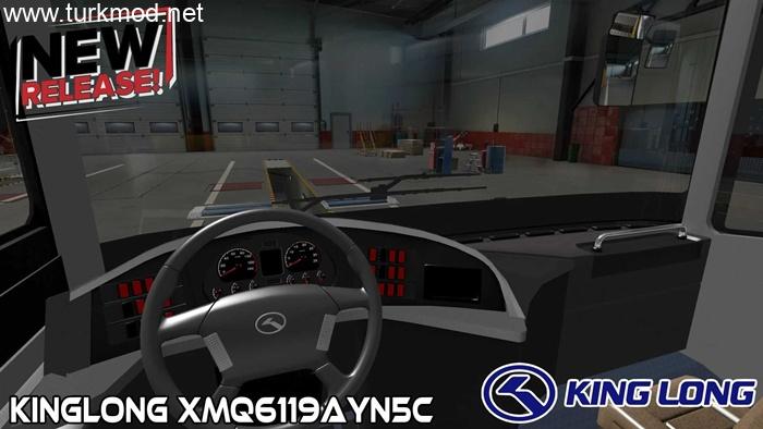 ETS2 - Kinglong XMQ6119AYN5C V1.55 ETS2 - Kinglong XMQ6119AYN5C V1.55