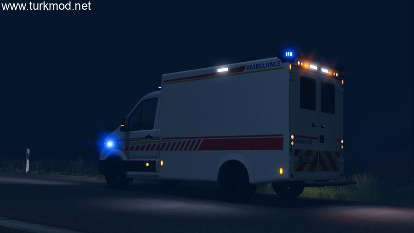 FS25 - MAN TGE Ambulance V1.0.0.1