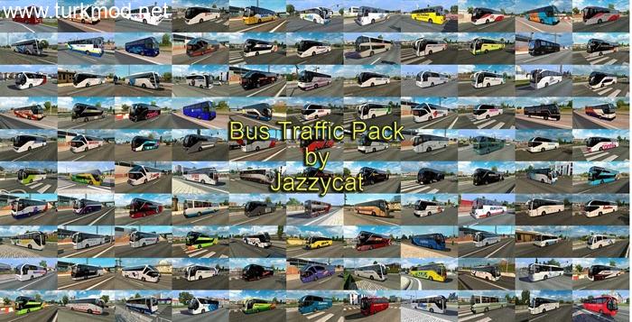 ETS2 - Bus Traffic Pack V18.1.8 ETS2 - Bus Traffic Pack V18.1.8