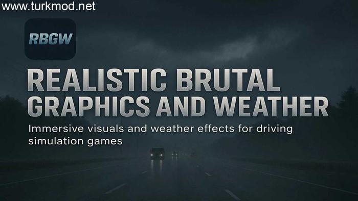 ATS - Realistic Brutal Graphics And Weather V9.0 ATS - Realistic Brutal Graphics And Weather V9.0