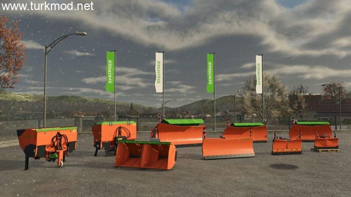 FS25 - Springer Winter Equipment Pack V1.0 FS25 - Springer Winter Equipment Pack V1.0