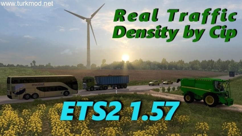 ETS2 - Real Traffic Density V1.57