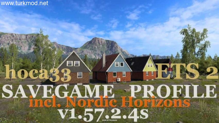 ETS2 - Save Game (Profile) V1.57.2.4s