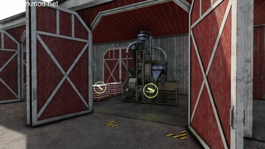 FS25 - Small Production Points W/ Shed Option V1.1