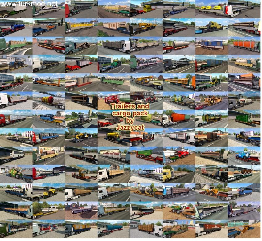 ETS2 - Trailers and Cargo Pack V11.10.1