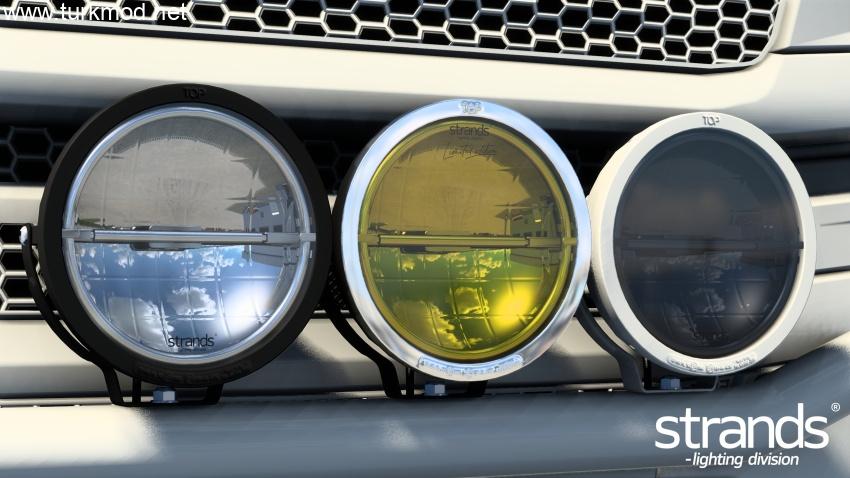 ETS2 - Strands Ambassador 9 LED Driving Light V1.1