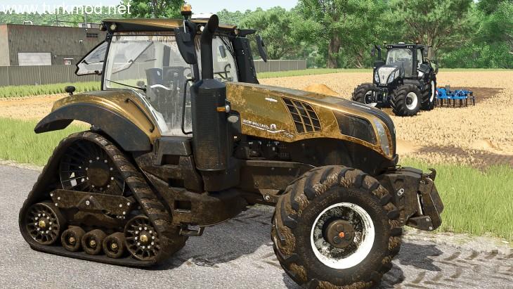 FS25 - New Holland T8 Frontloader V1.0