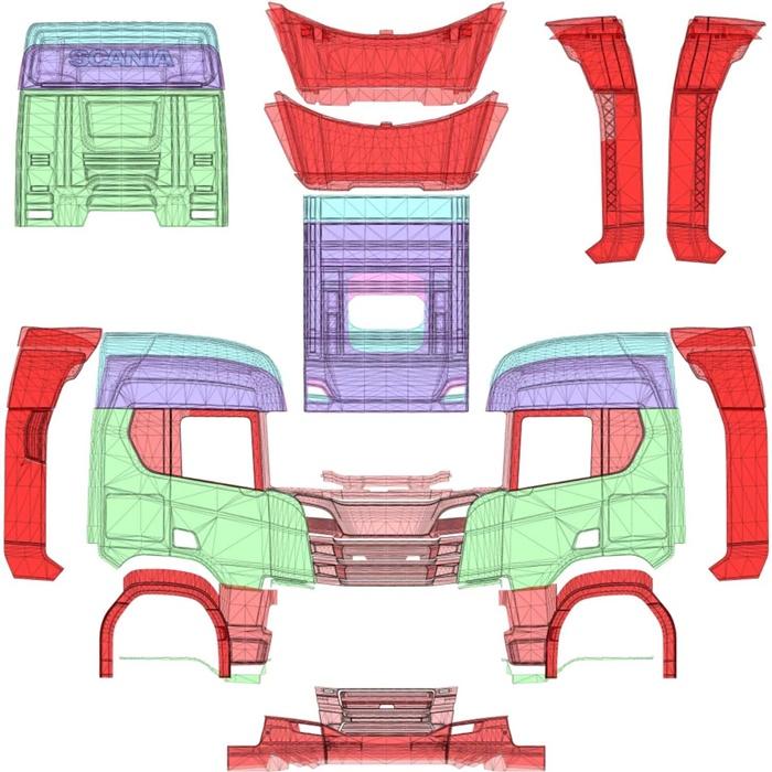 ETS2 – Templates 8K Scania R 2019 ETS2 – Templates 8K Scania R 2019