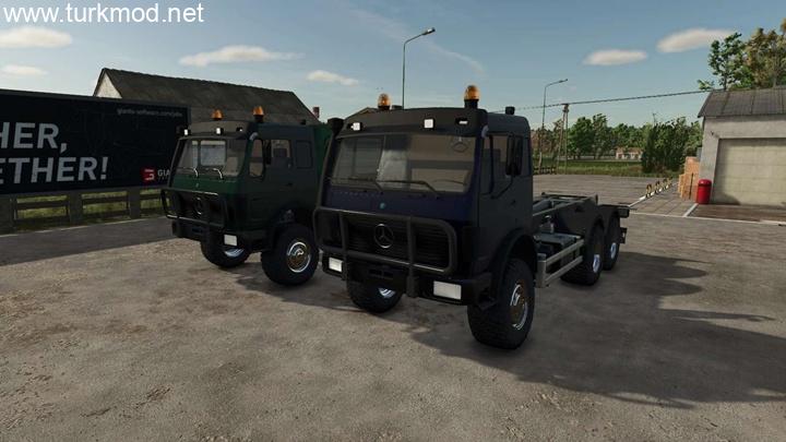 FS25 - Mercedes-Benz Agrar Trucks Pack V1.0 FS25 - Mercedes-Benz Agrar Trucks Pack V1.0