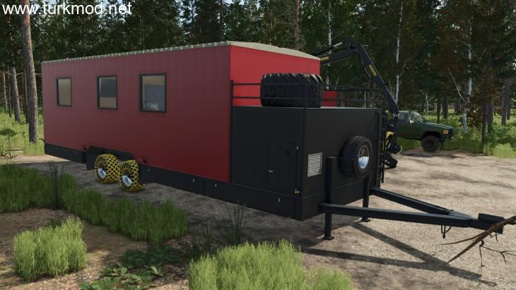 FS25 - Forestry Service Trailer V1.0.0.1 FS25 - Forestry Service Trailer V1.0.0.1