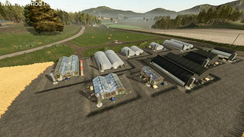 FS25 - Bio Greenhouse Pack V1.0