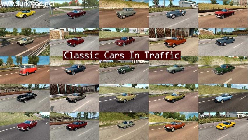 ETS2 - Classic Cars Traffic Pack V11.6.11