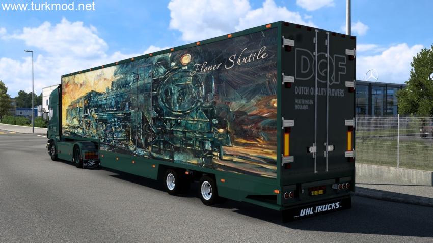 ETS2 - Flower Shuttle Trailer DQF V3.0