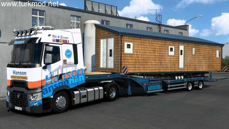 ETS2 - European Caravan Transport Trailer V1.56