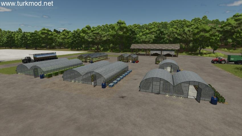 FS25 - Greenhouses Pack V1.0