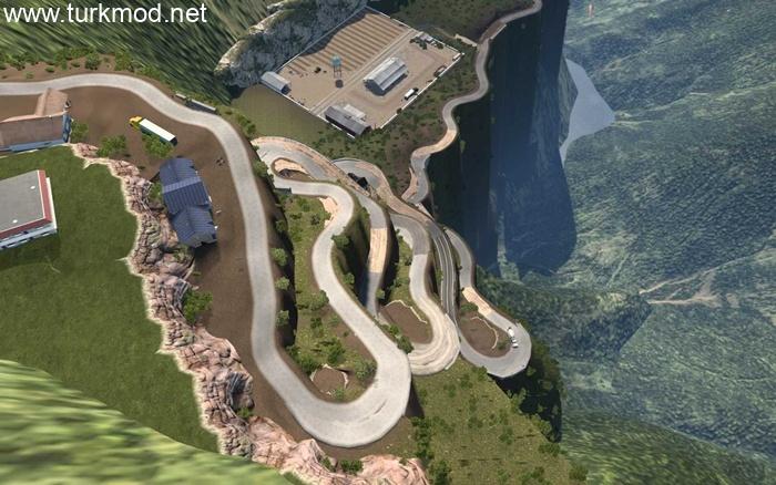 ATS - Mountain Roads Extreme Map ATS - Mountain Roads Extreme Map