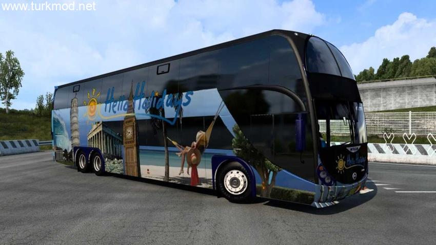 ETS2 - BigBus Traffic Pack V2.0.14