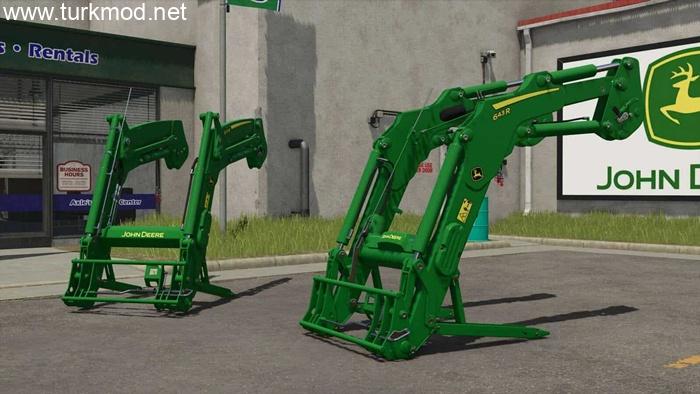 FS25 - John Deere Frontloader Pack 603R / 643R V1.0 FS25 - John Deere Frontloader Pack 603R / 643R V1.0
