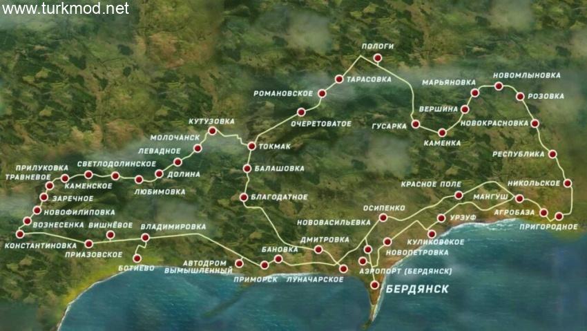 ETS2 - Berdyansk Road to the Sea of Azov V0.9