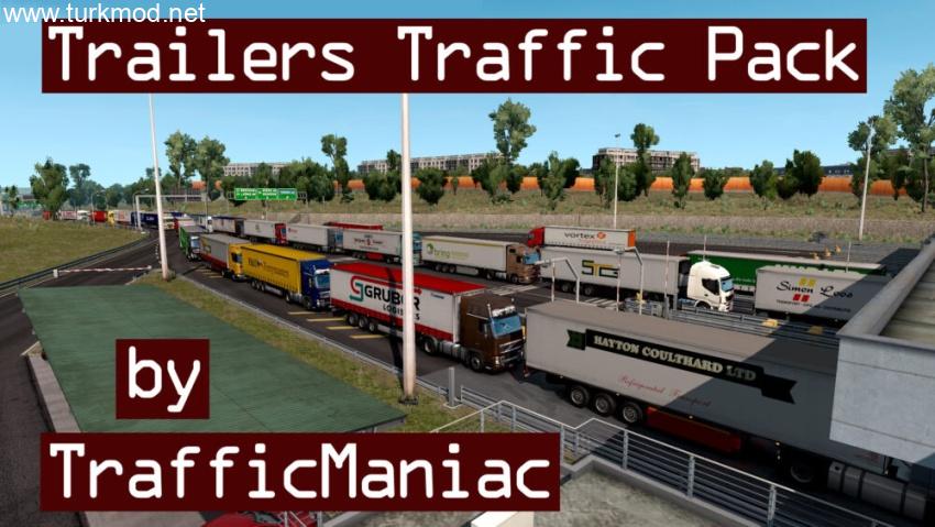 ETS2 - Trailers Traffic Pack V12.9