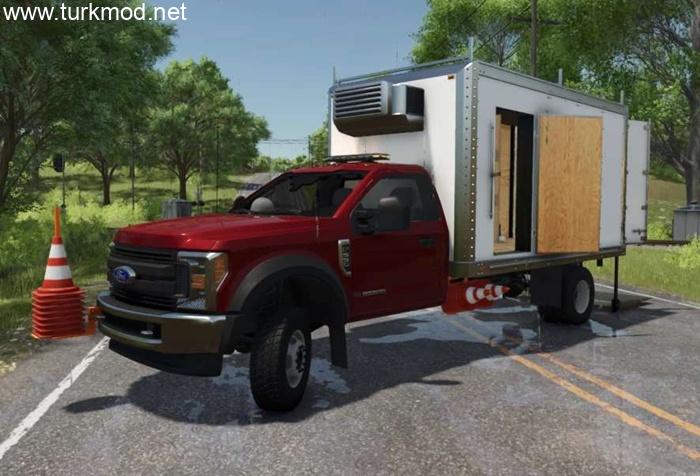 FS25 - Ford F550 Utility Truck V1.0 FS25 - Ford F550 Utility Truck V1.0