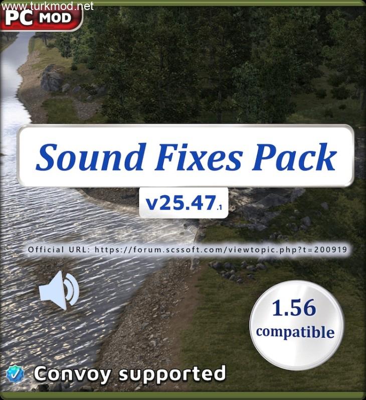 ETS2 - Sound Fixes Pack V25.47.1 ETS2 - Sound Fixes Pack V25.47.1