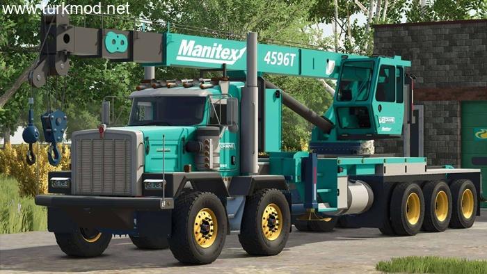 FS25 - Kenworth C500 Manitex 4596 Picker Truck V1.0