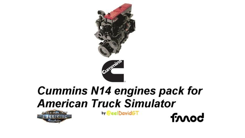 ATS - Cummins N14 Engines Pack V1.9