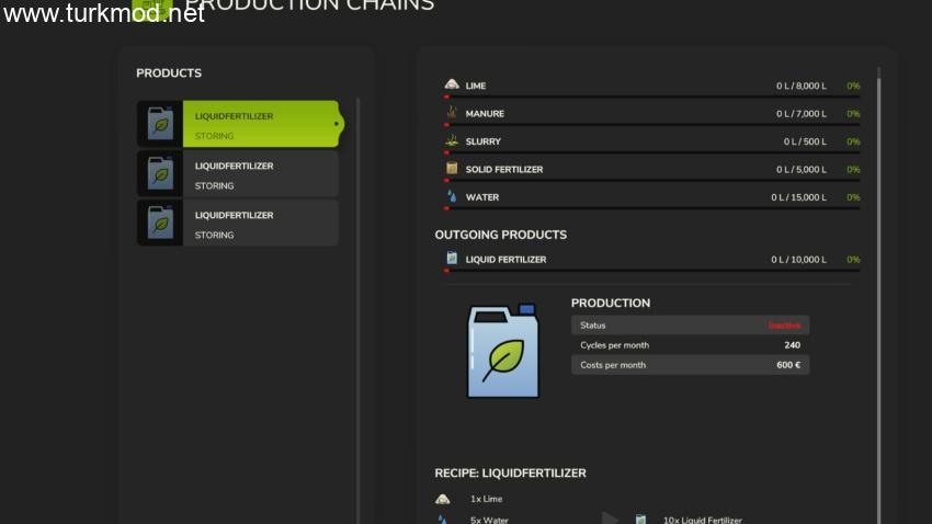 FS25 - Liquid Fertilizer Production V1.1