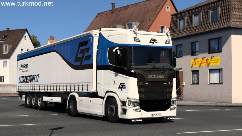 ETS2 - GT Transport Skin Pack V1.0