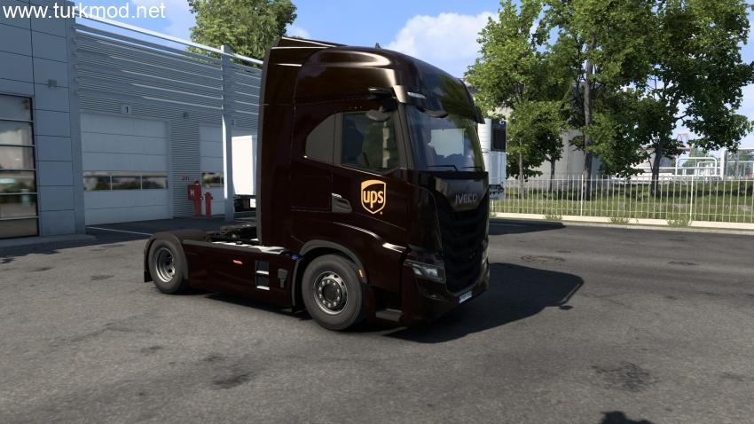 ETS2 - Iveco S-Way UPS Skin V1.57