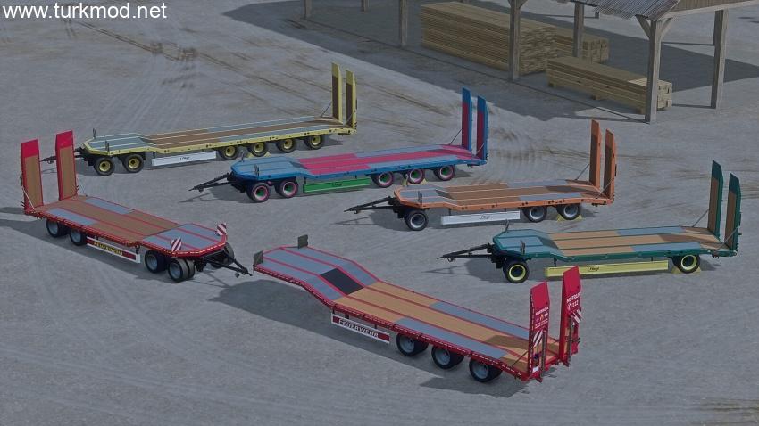 FS25 - Fliegl Lowloader Pack V1.0