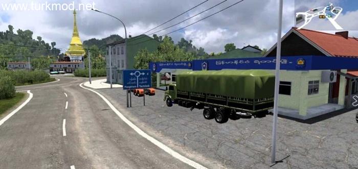 ETS2 - Southeast Asia Map V0.2.7.1 ETS2 - Southeast Asia Map V0.2.7.1