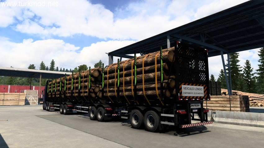 ETS2 - Metalesp Tri-Trem Florestal XForce V1.0