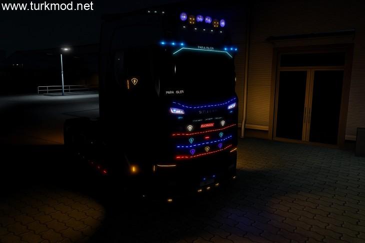 ETS2 - Scania Lights Pack V1.56 ETS2 - Scania Lights Pack V1.56